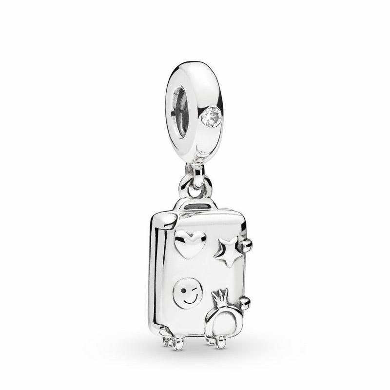 Pandora Suitcase Dangle Charm NZ Sale, Sterling Silver (194867-JER)